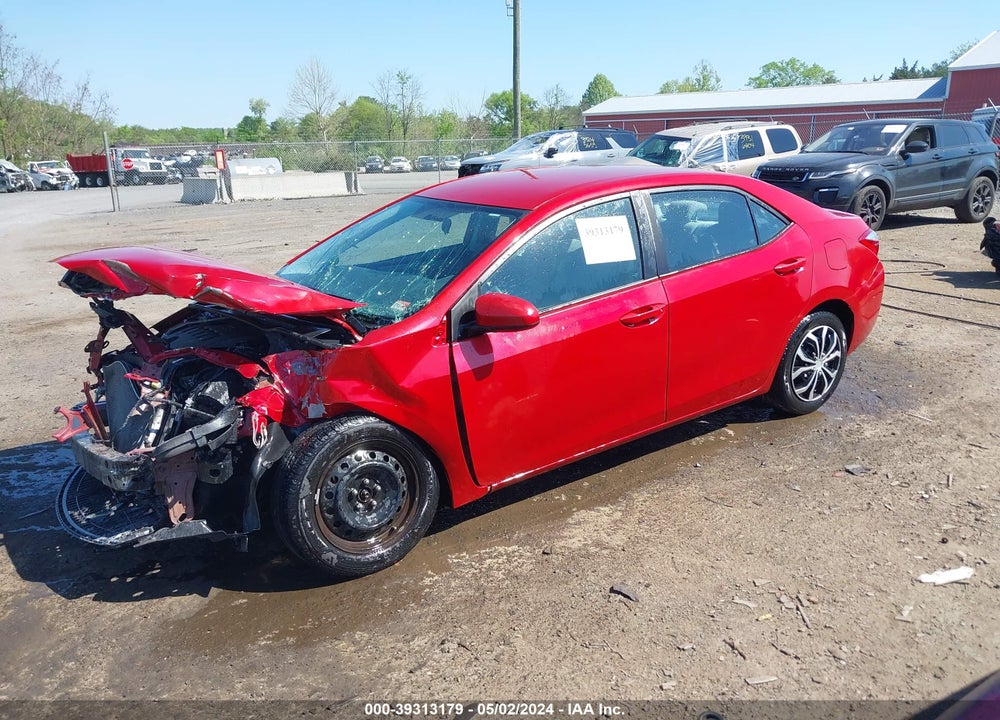 2014 TOYOTA COROLLA LE VIN: 5YFBURHE5EP143346