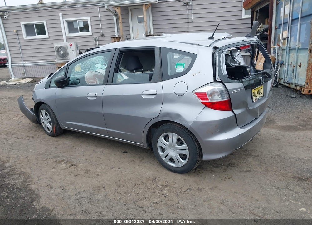 2009 HONDA FIT VIN: JHMGE88279S054500