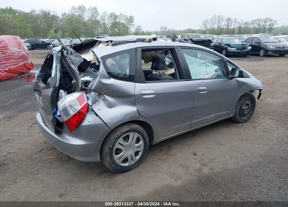 2009 HONDA FIT VIN: JHMGE88279S054500