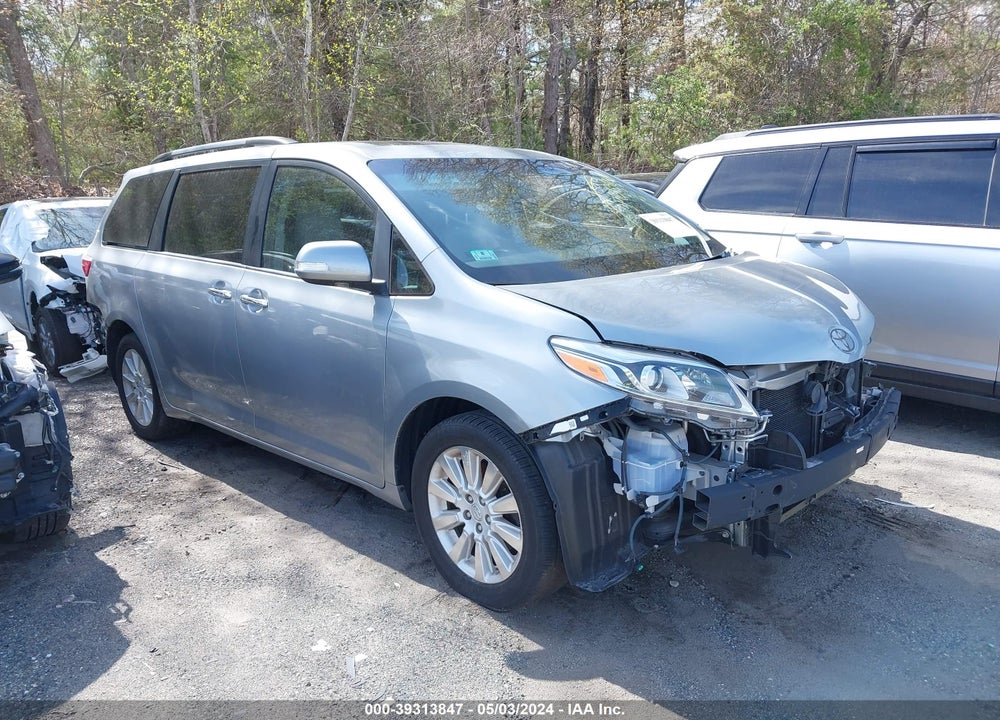 2015 TOYOTA SIENNA LIMITED PREMIUM 7 PASSENGER VIN: 5TDDK3DC9FS115431