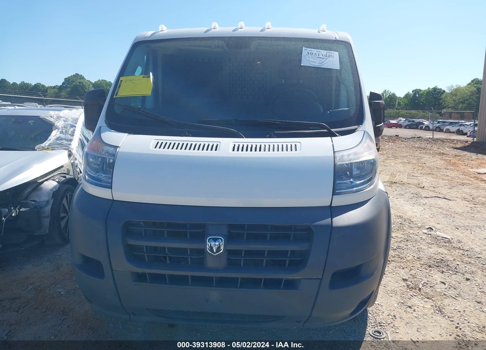2017 RAM PROMASTER 1500 LOW ROOF 136 WB VIN: 3C6TRVAG4HE542904