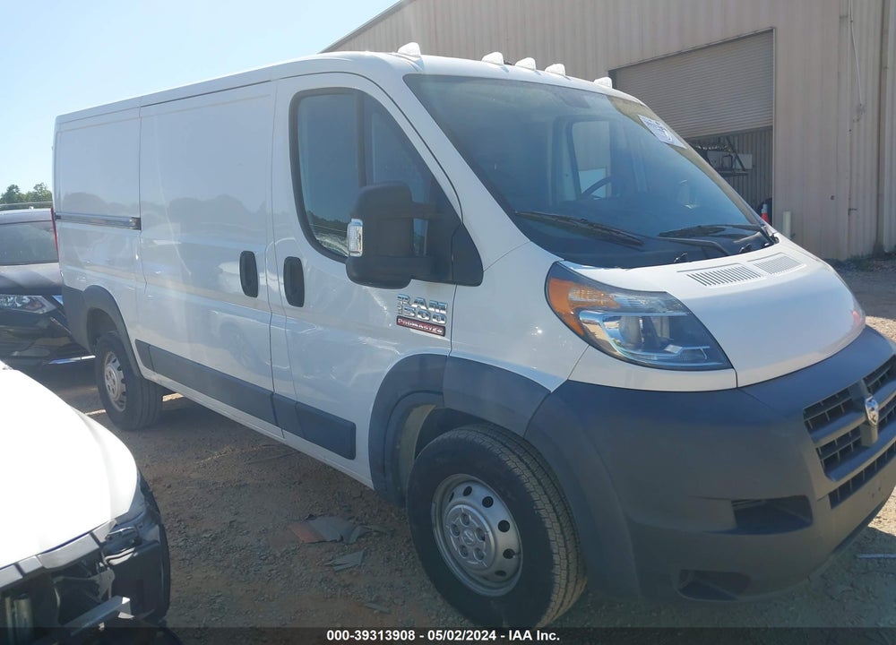 2017 RAM PROMASTER 1500 LOW ROOF 136 WB VIN: 3C6TRVAG4HE542904