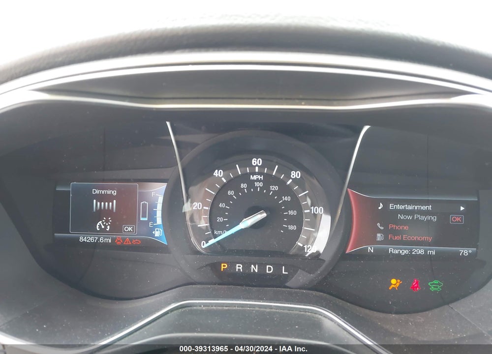 2018 FORD FUSION HYBRID SE VIN: 3FA6P0LU4JR160989