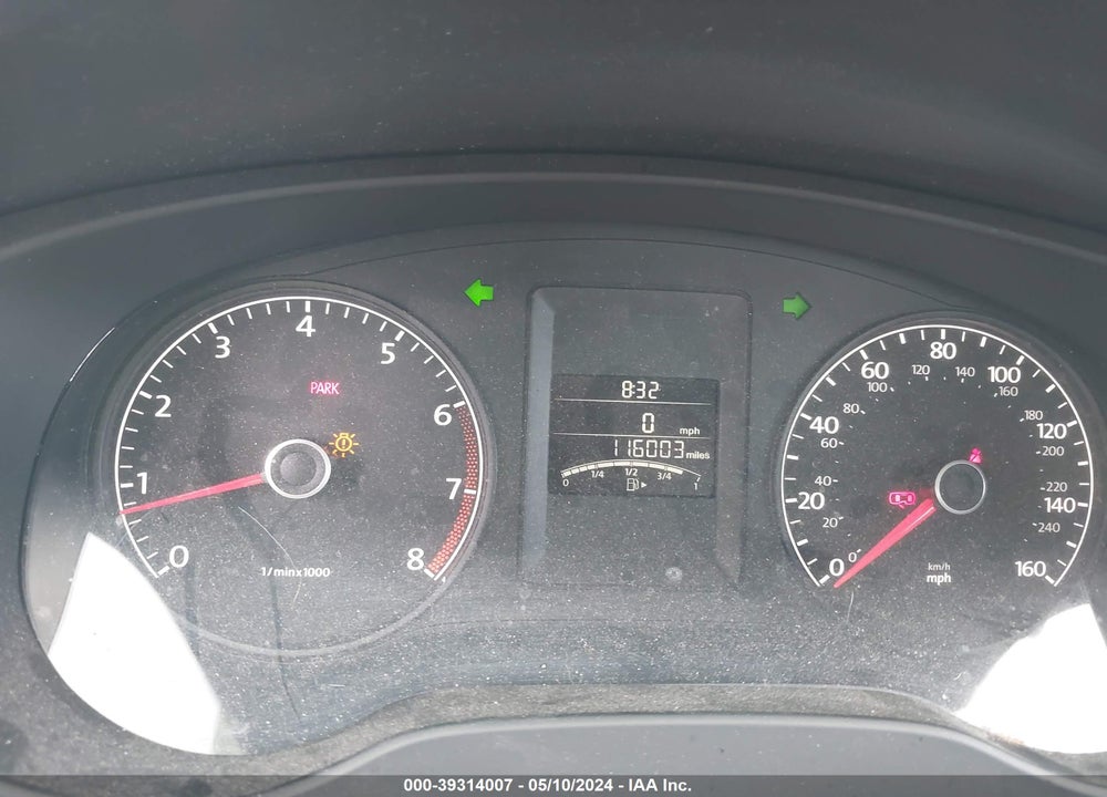 2014 VOLKSWAGEN JETTA 2.0L S VIN: 3VW1K7AJ5EM384860