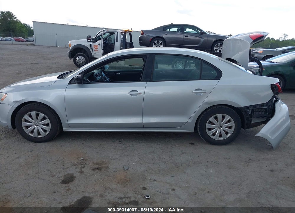 2014 VOLKSWAGEN JETTA 2.0L S VIN: 3VW1K7AJ5EM384860