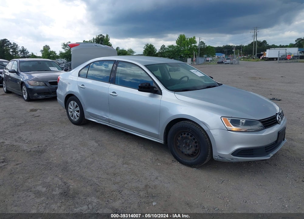 2014 VOLKSWAGEN JETTA 2.0L S VIN: 3VW1K7AJ5EM384860