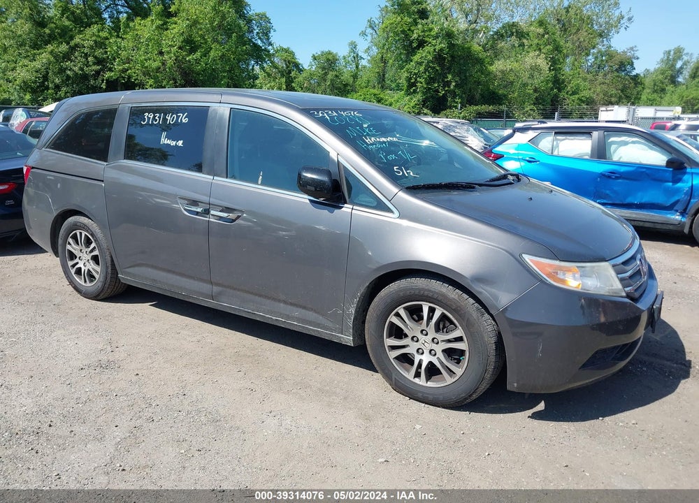 2013 HONDA ODYSSEY EX-L VIN: 5FNRL5H66DB084448