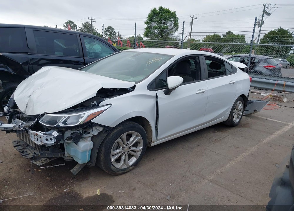 2019 CHEVROLET CRUZE LS VIN: 1G1BC5SM3K7153133