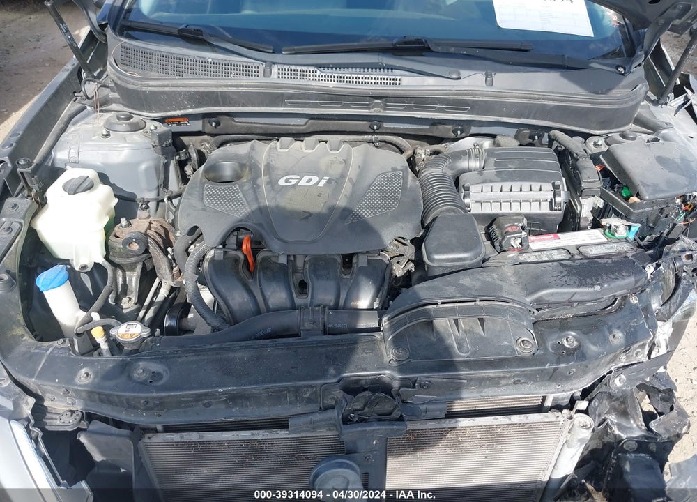 2014 HYUNDAI SONATA GLS VIN: 5NPEB4AC6EH864710