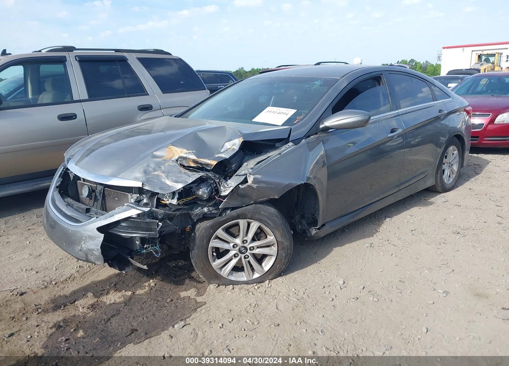 2014 HYUNDAI SONATA GLS VIN: 5NPEB4AC6EH864710