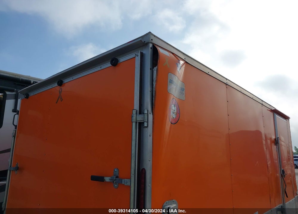 2014 CARGO CRAFT, INC ENCLOSED CARGO TRAIL VIN: 4D6EB1620DA032437