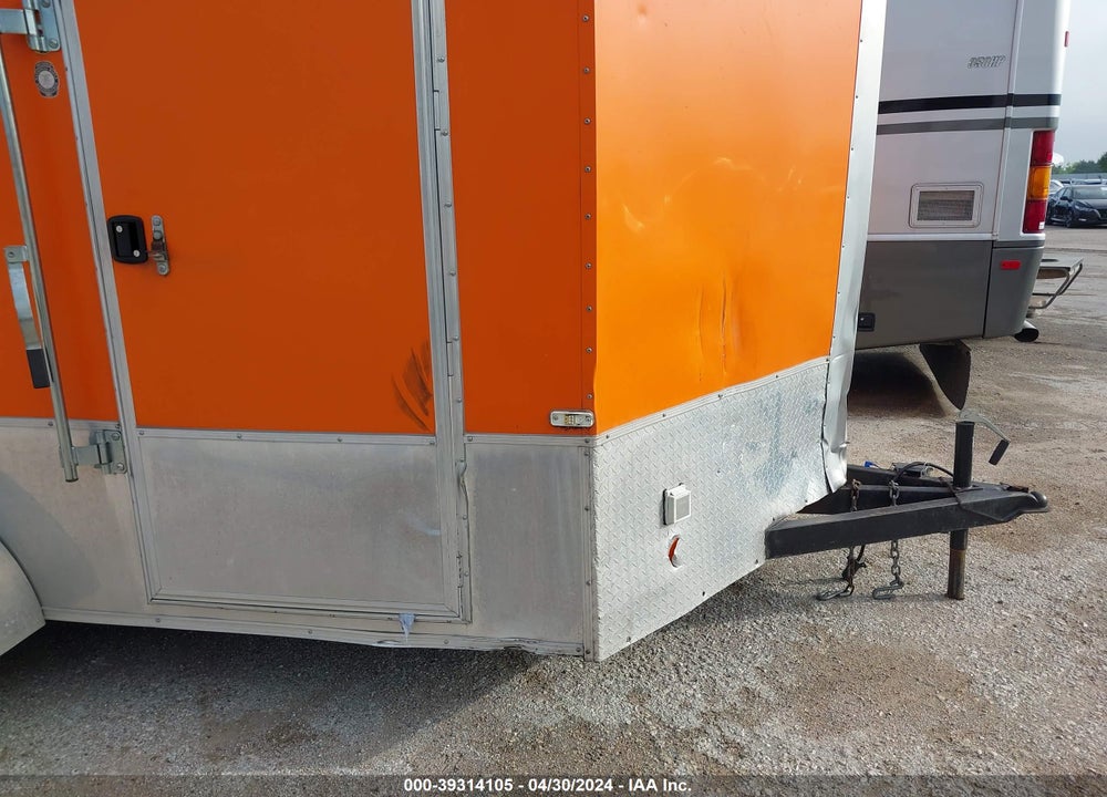 2014 CARGO CRAFT, INC ENCLOSED CARGO TRAIL VIN: 4D6EB1620DA032437