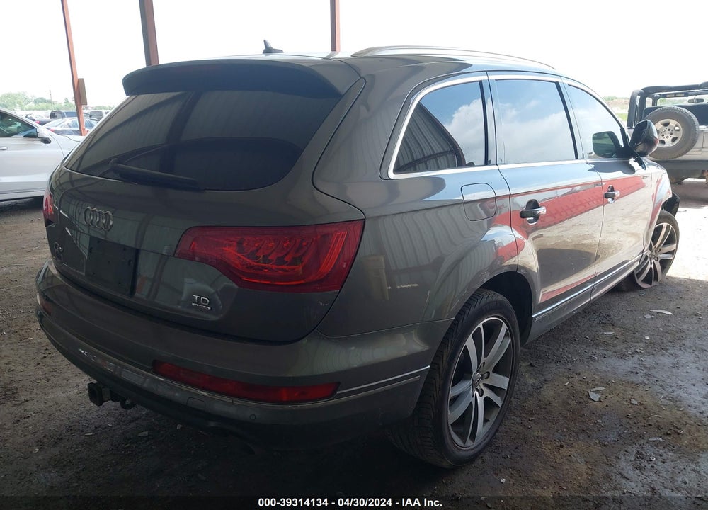 2012 AUDI Q7 3.0 TDI PREMIUM VIN: WA1VMAFE6CD008520