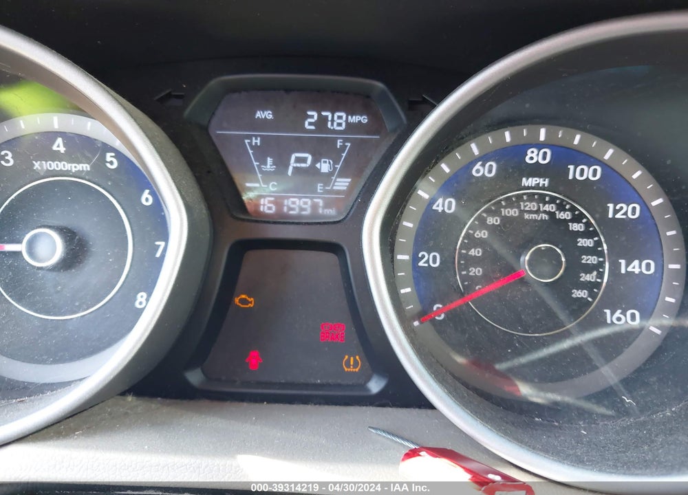 2016 HYUNDAI ELANTRA SE VIN: KMHDH4AE8GU618872