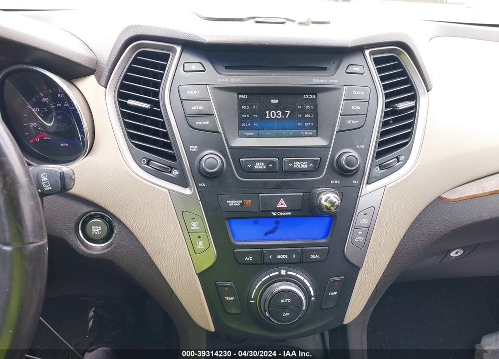 2014 HYUNDAI SANTA FE SPORT 2.4L VIN: 5XYZU3LB5EG228037