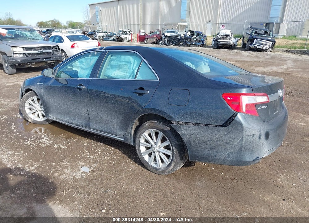 2013 TOYOTA CAMRY HYBRID XLE VIN: 4T1BD1FKXDU066934