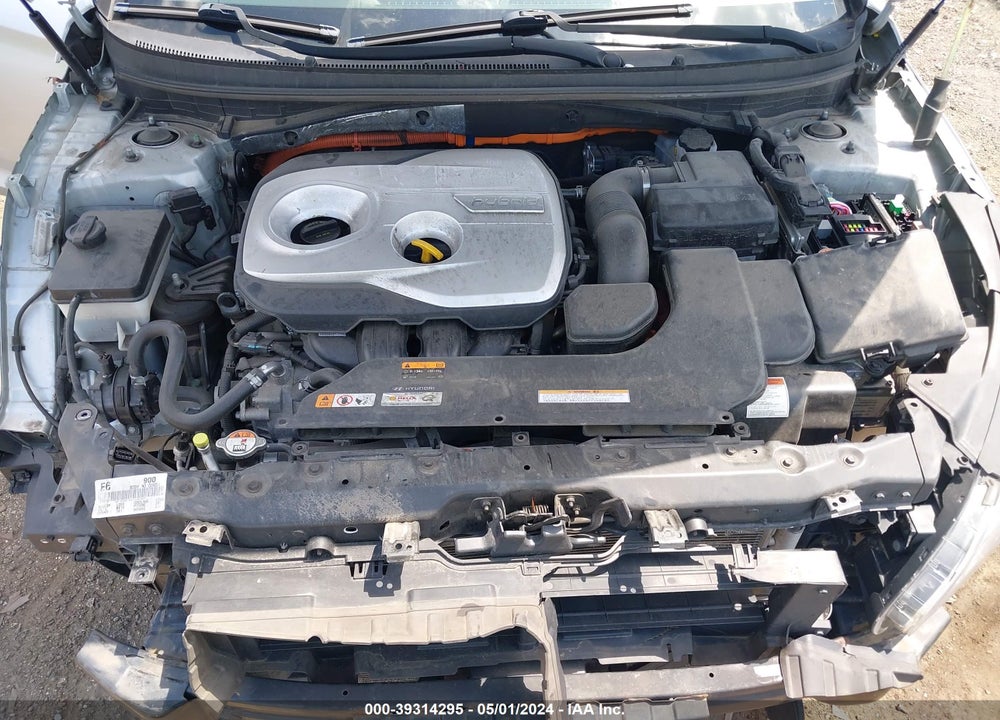 2016 HYUNDAI SONATA HYBRID SE VIN: KMHE24L15GA029053