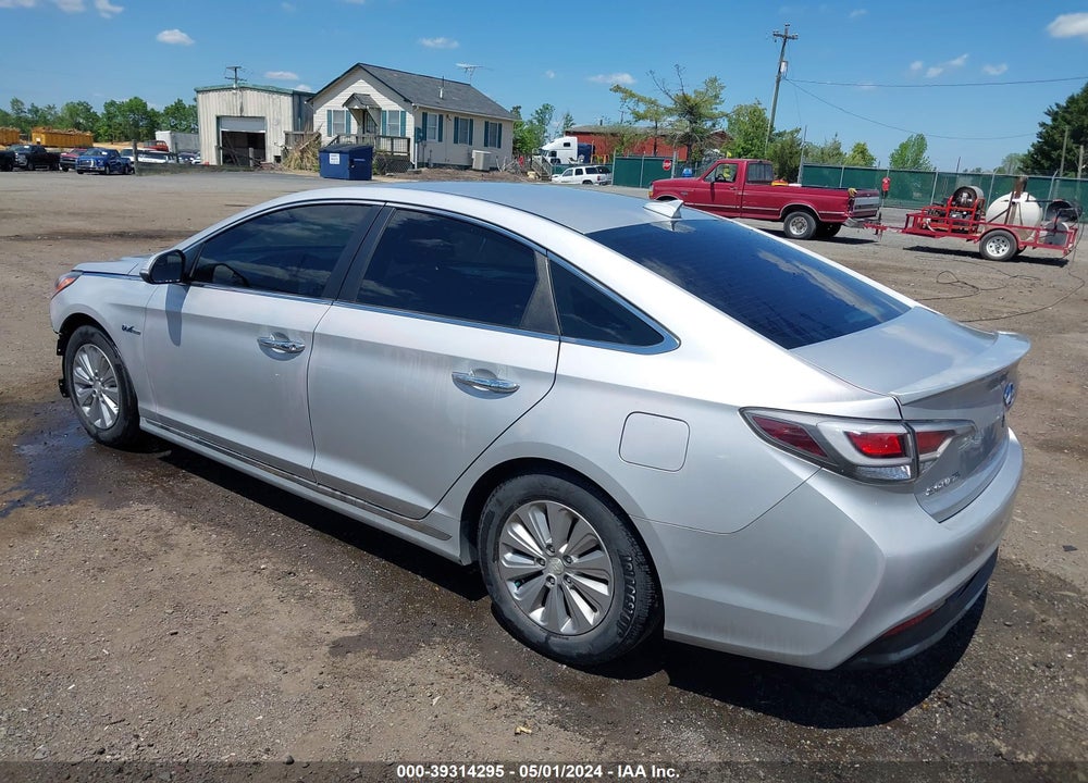 2016 HYUNDAI SONATA HYBRID SE VIN: KMHE24L15GA029053