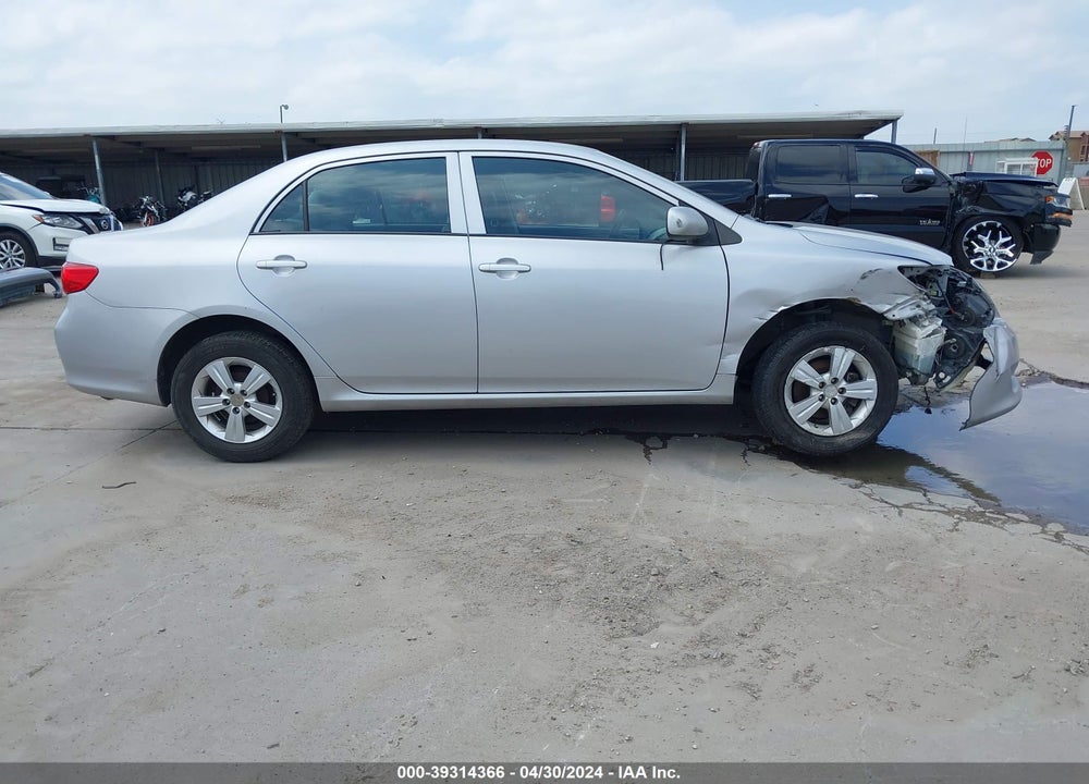 2010 TOYOTA COROLLA LE VIN: 2T1BU4EE6AC509381