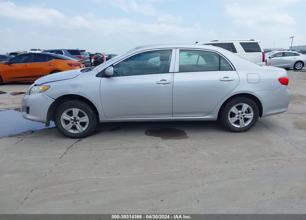 2010 TOYOTA COROLLA LE VIN: 2T1BU4EE6AC509381