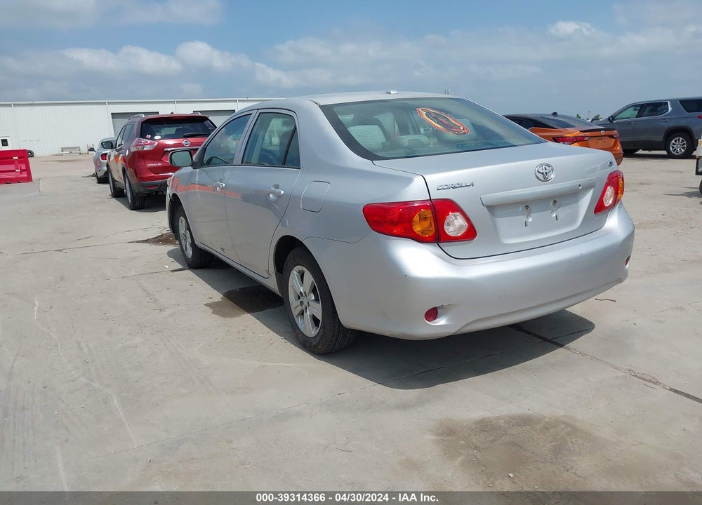 2010 TOYOTA COROLLA LE VIN: 2T1BU4EE6AC509381