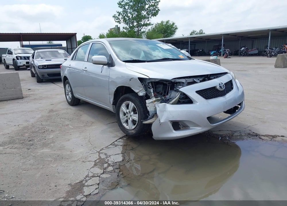 2010 TOYOTA COROLLA LE VIN: 2T1BU4EE6AC509381