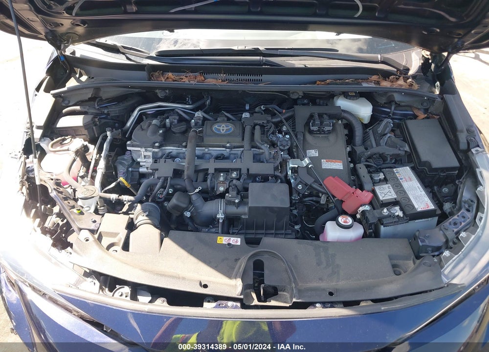 2022 TOYOTA COROLLA HYBRID LE VIN: JTDEAMDE6NJ058387