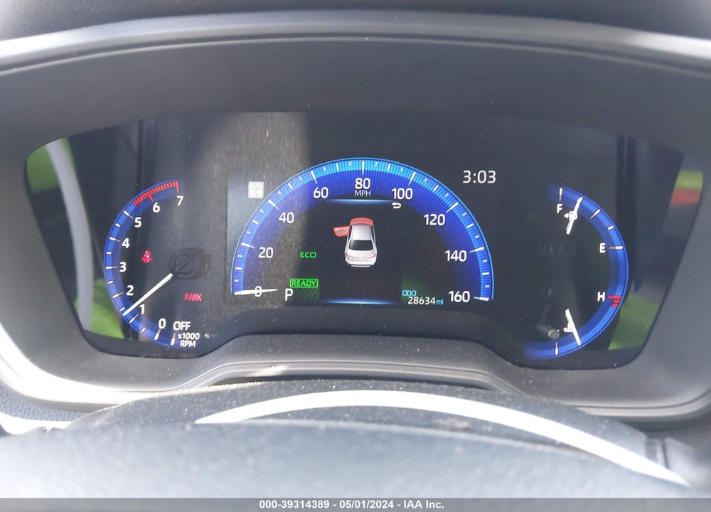 2022 TOYOTA COROLLA HYBRID LE VIN: JTDEAMDE6NJ058387