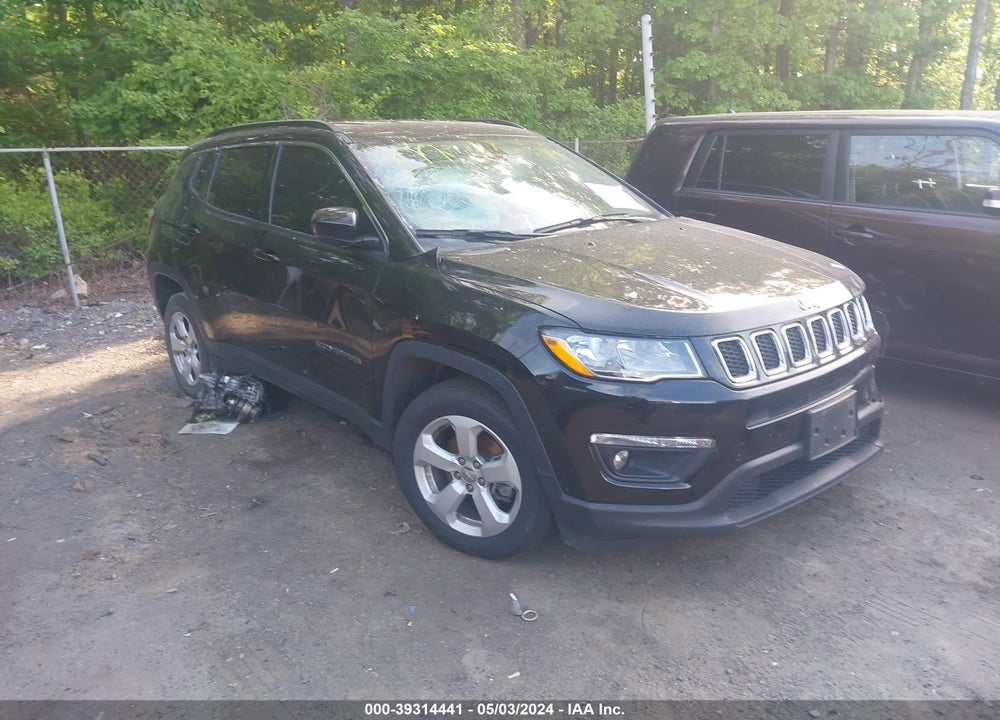 2018 JEEP COMPASS LATITUDE FWD VIN: 3C4NJCBB4JT356216
