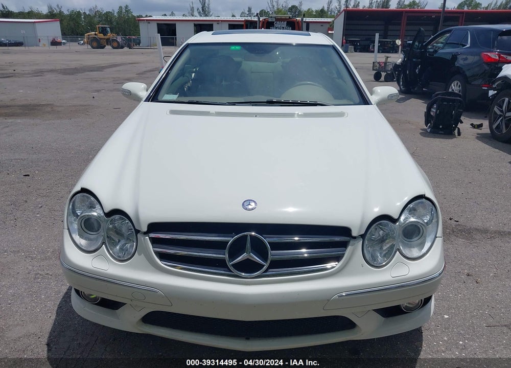 2008 MERCEDES-BENZ CLK 550 VIN: WDBTJ72H98F254416