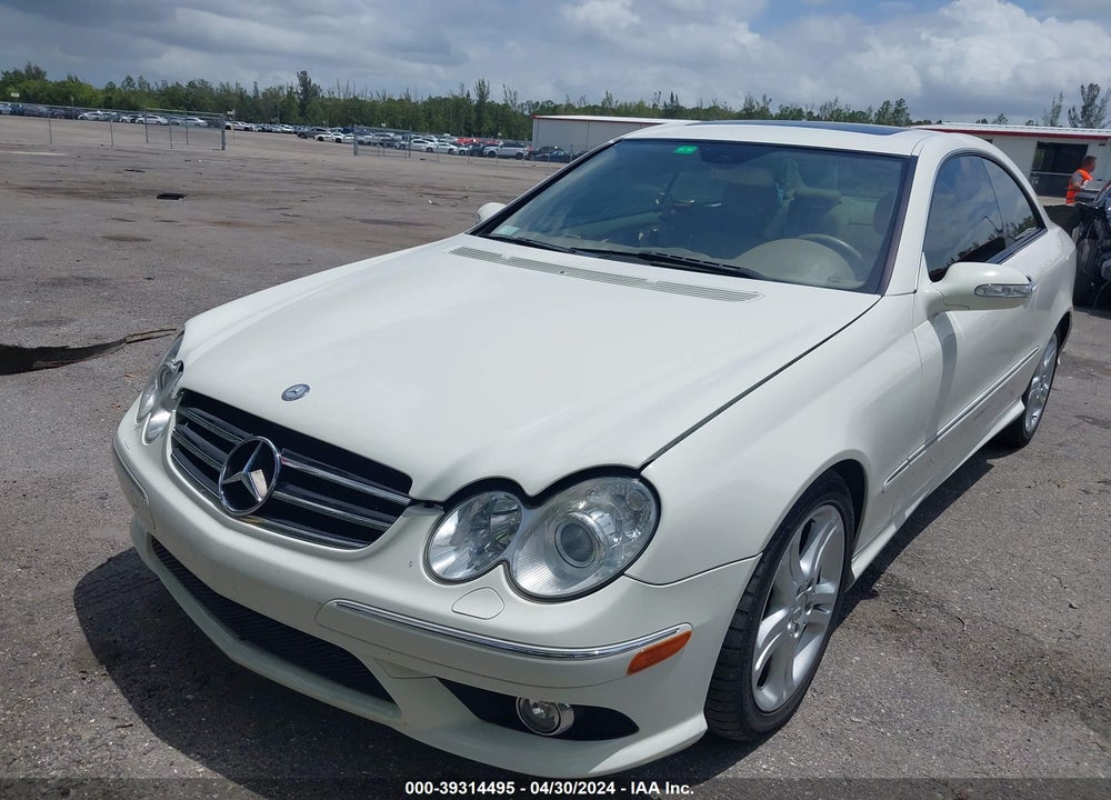 2008 MERCEDES-BENZ CLK 550 VIN: WDBTJ72H98F254416