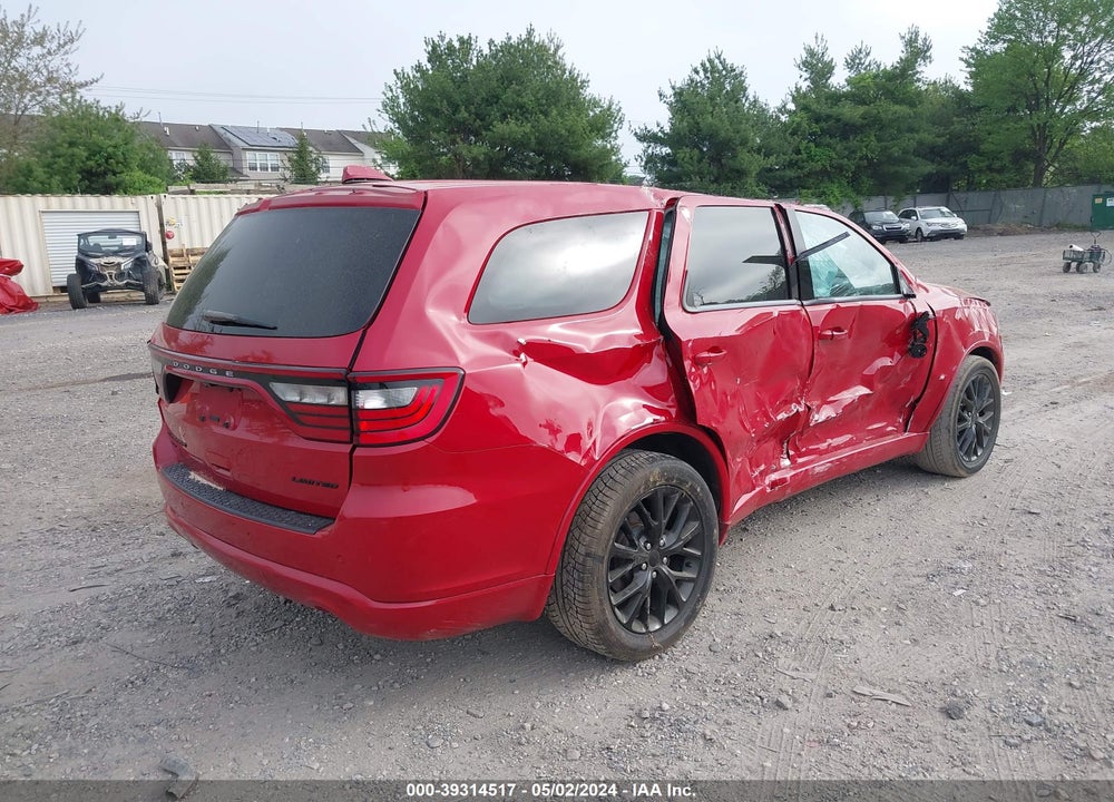 2015 DODGE DURANGO LIMITED VIN: 1C4RDJDG3FC120679