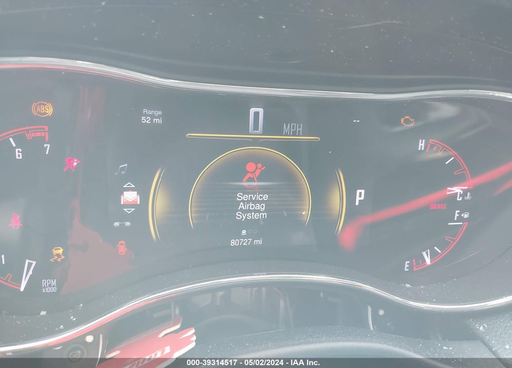 2015 DODGE DURANGO LIMITED VIN: 1C4RDJDG3FC120679