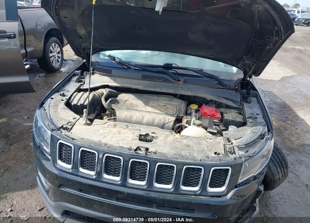 2019 JEEP COMPASS SPORT FWD VIN: 3C4NJCAB5KT789076