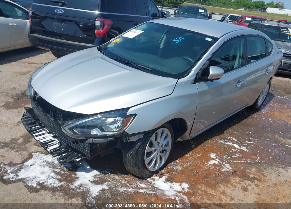 2019 NISSAN SENTRA SV VIN: 3N1AB7AP8KY421057