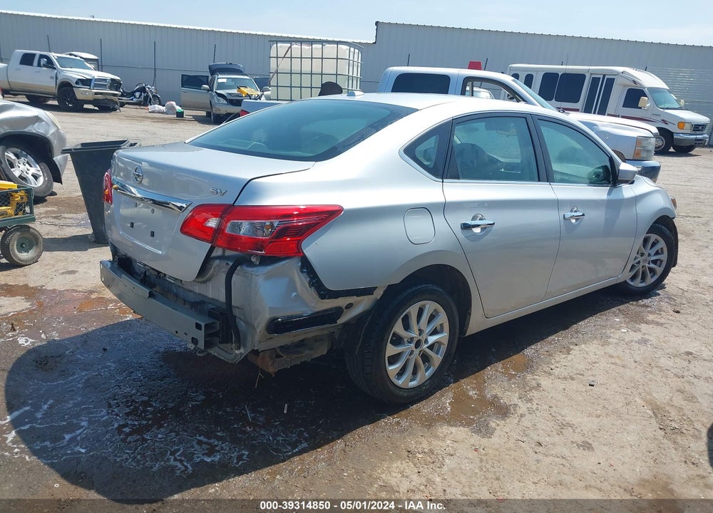 2019 NISSAN SENTRA SV VIN: 3N1AB7AP8KY421057