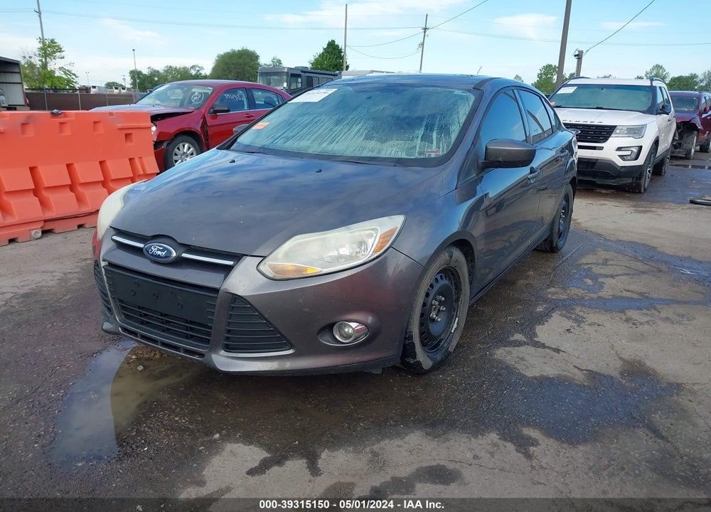 2012 FORD FOCUS SE VIN: 1FAHP3F21CL287835