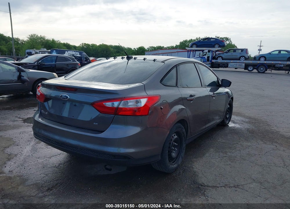 2012 FORD FOCUS SE VIN: 1FAHP3F21CL287835