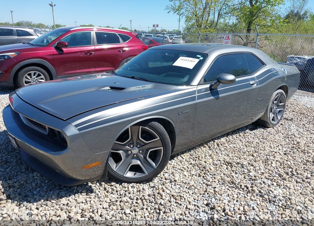 2012 DODGE CHALLENGER R/T VIN: 2C3CDYBT2CH226021