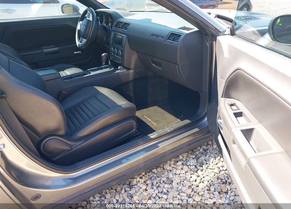 2012 DODGE CHALLENGER R/T VIN: 2C3CDYBT2CH226021