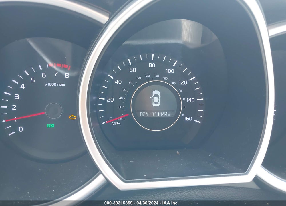 2015 KIA OPTIMA LX VIN: KNAGM4A71F5566196