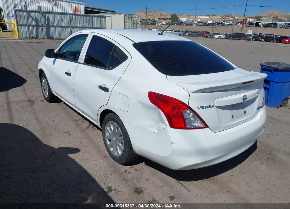 2014 NISSAN VERSA 1.6 S+ VIN: 3N1CN7AP8EL805535