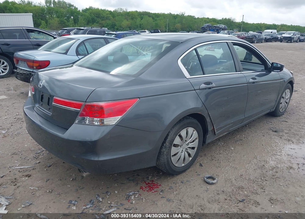 2012 HONDA ACCORD 2.4 LX VIN: 1HGCP2F3XCA129837