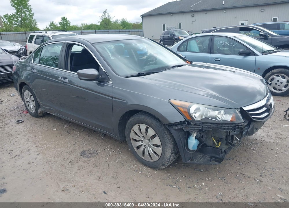 2012 HONDA ACCORD 2.4 LX VIN: 1HGCP2F3XCA129837