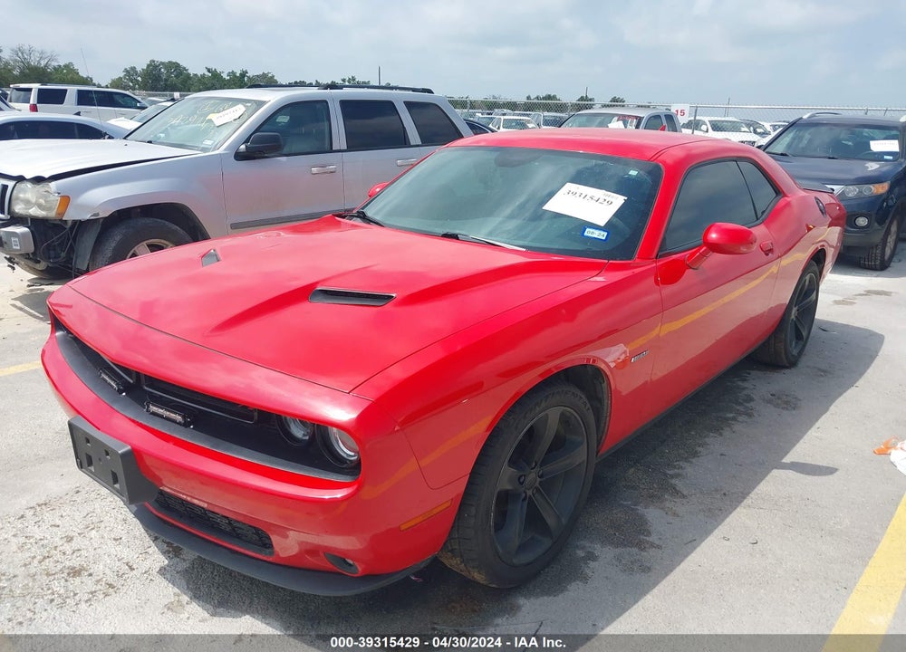 2017 DODGE CHALLENGER R/T VIN: 2C3CDZBT3HH656119