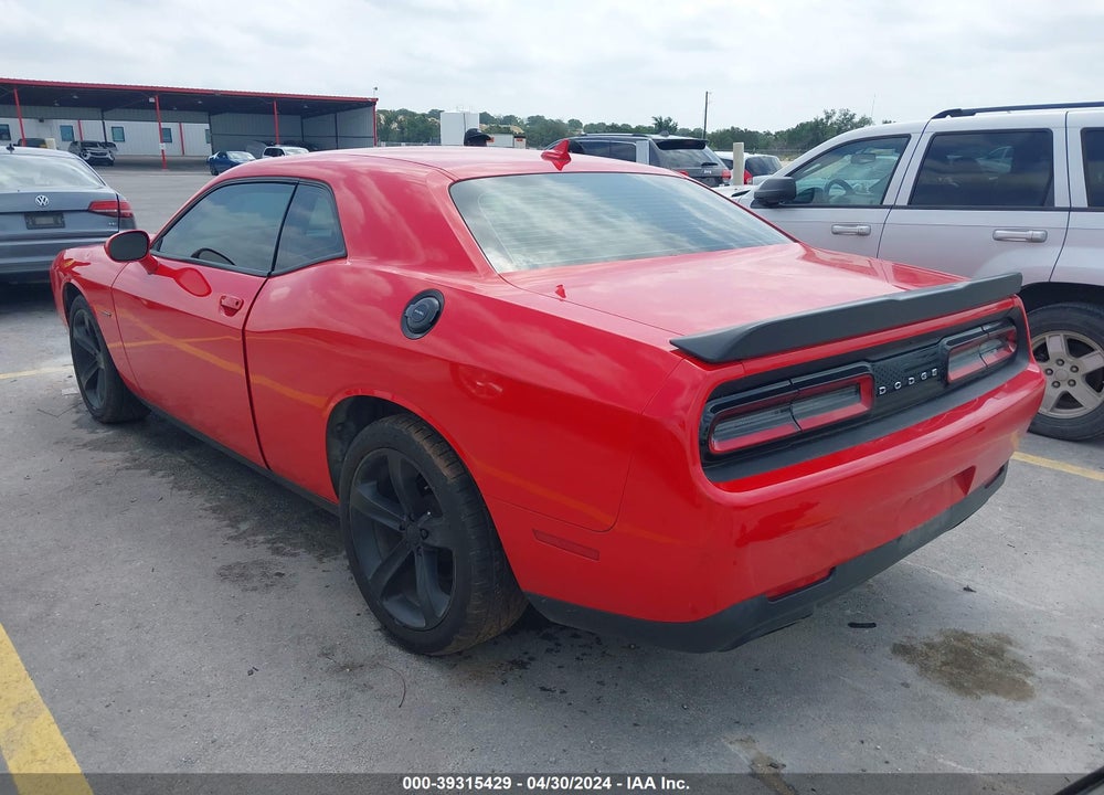 2017 DODGE CHALLENGER R/T VIN: 2C3CDZBT3HH656119