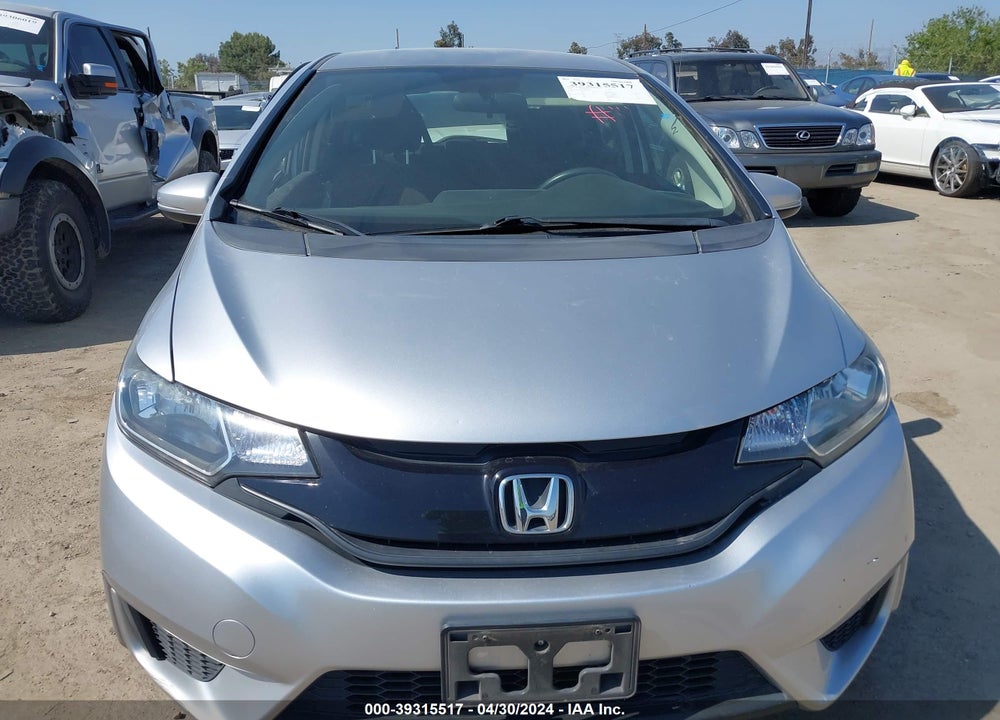 2016 HONDA FIT LX VIN: JHMGK5H55GS010011