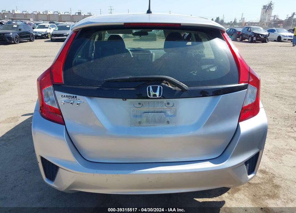 2016 HONDA FIT LX VIN: JHMGK5H55GS010011