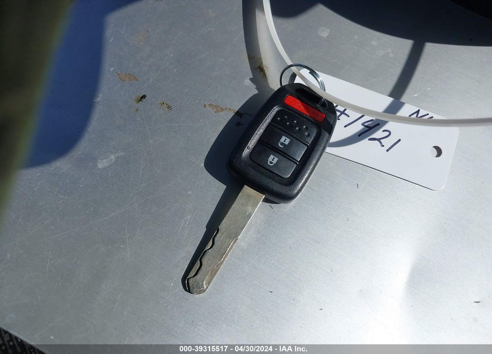 2016 HONDA FIT LX VIN: JHMGK5H55GS010011