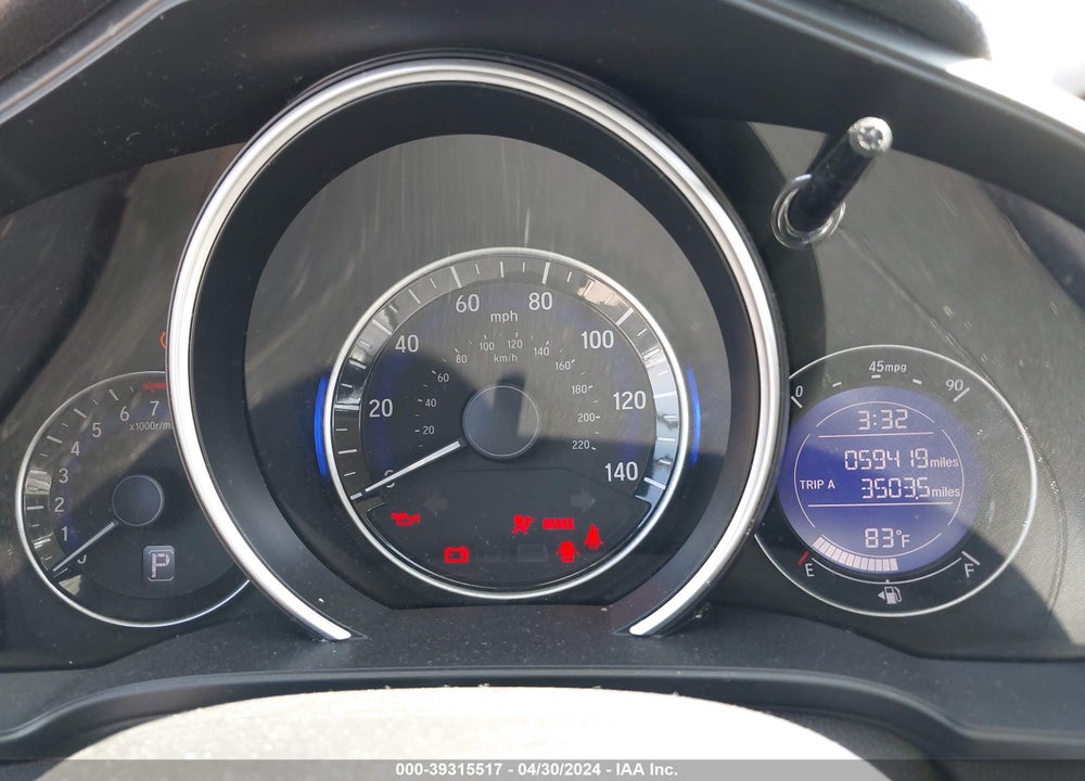2016 HONDA FIT LX VIN: JHMGK5H55GS010011